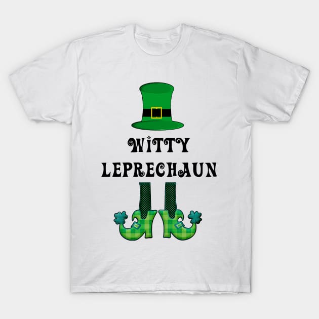 St Patrick's St Paddy's St Patty's Day Witty Leprechaun T-Shirt by familycuteycom